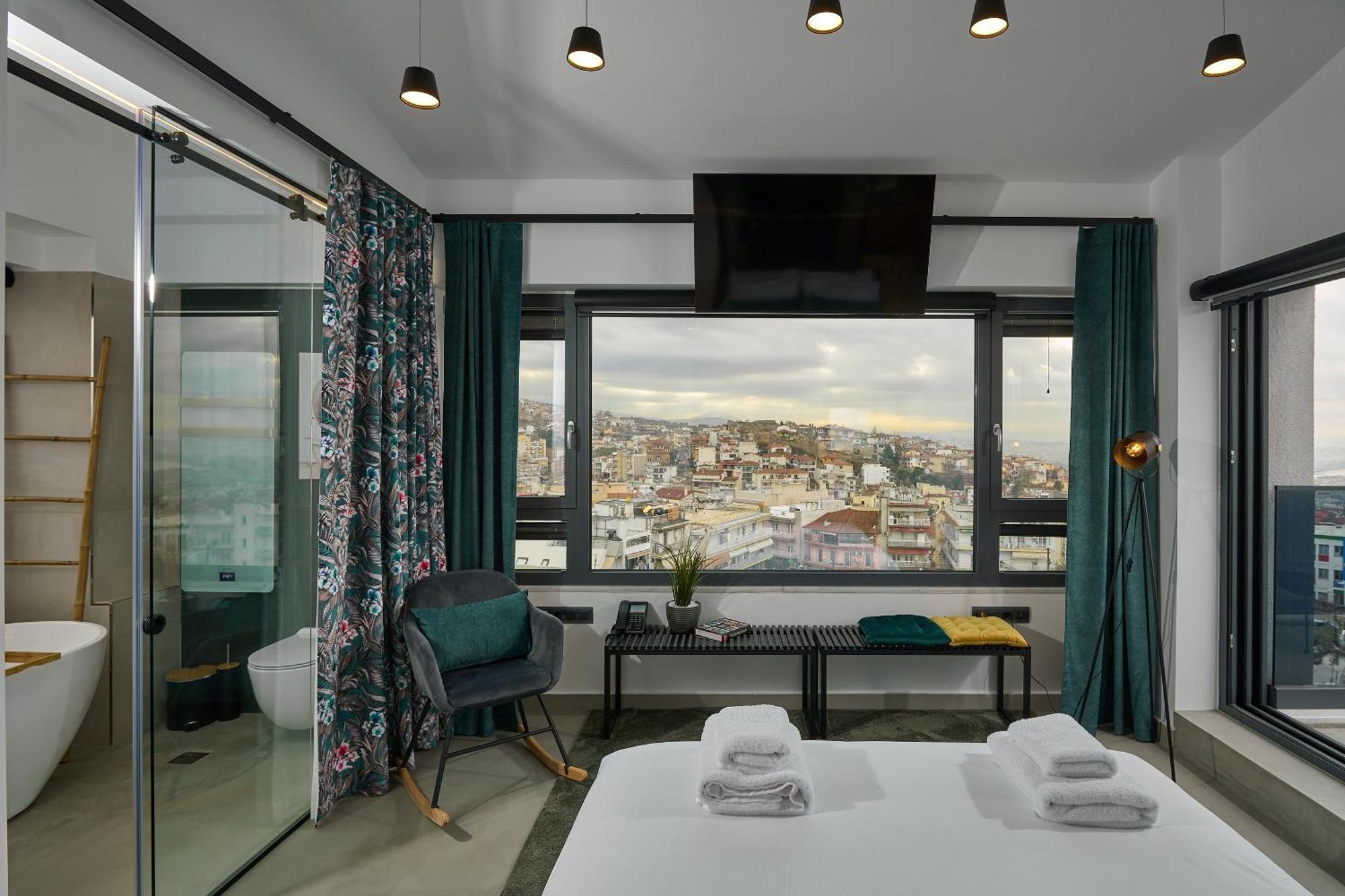Sigma Suites Hotel Tesalonika Bagian luar foto