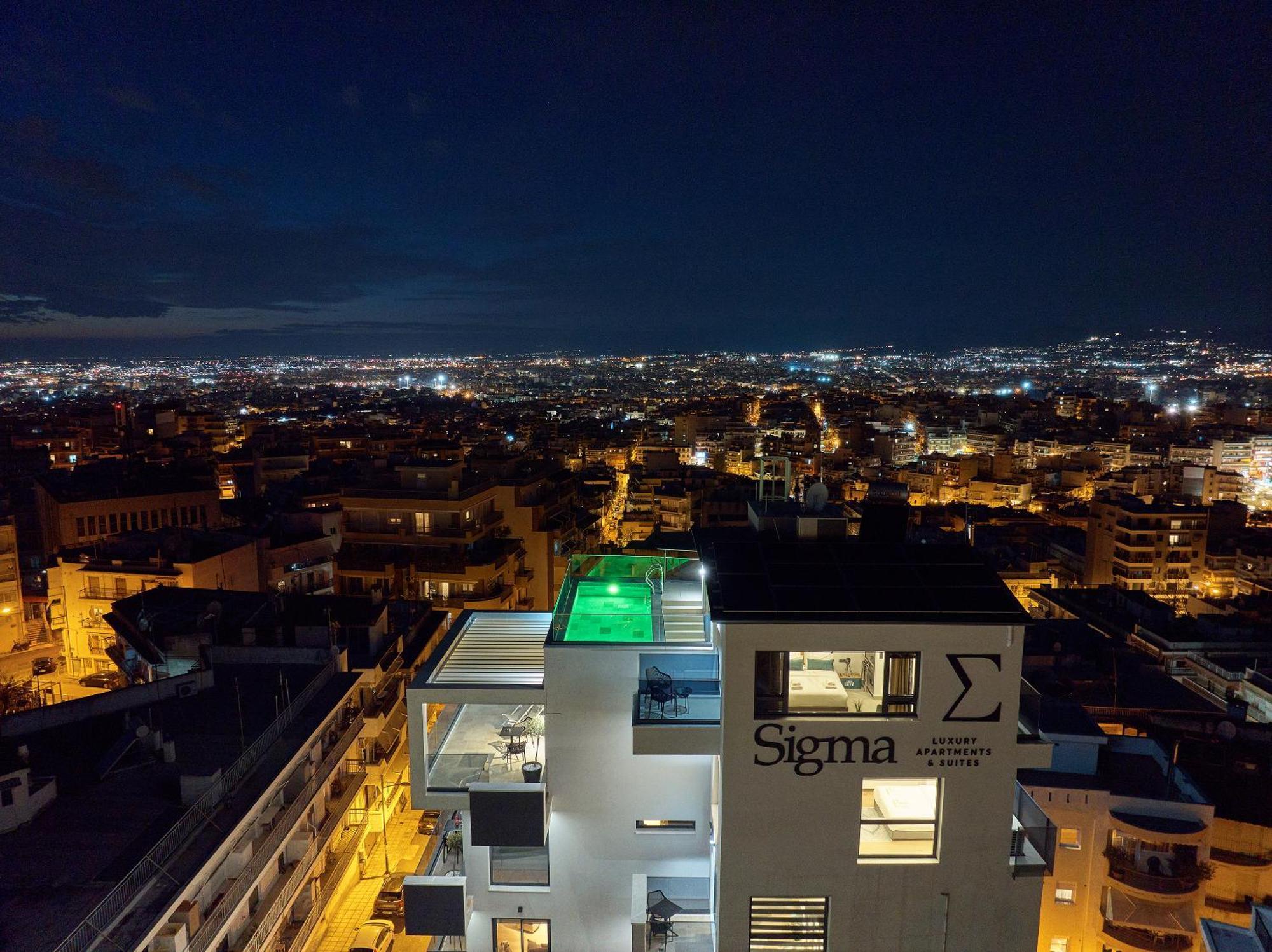 Sigma Suites Hotel Tesalonika Bagian luar foto